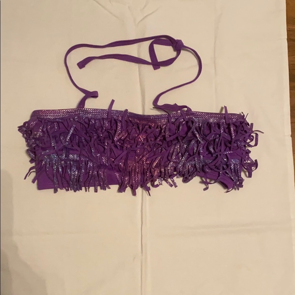 ⭐️SOLD⭐️ Justice bikini top size 16